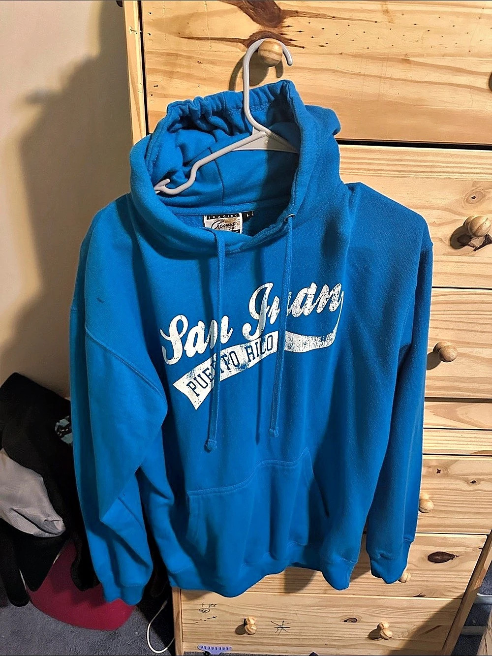 Coors Trading Company Hoodie Blue Large